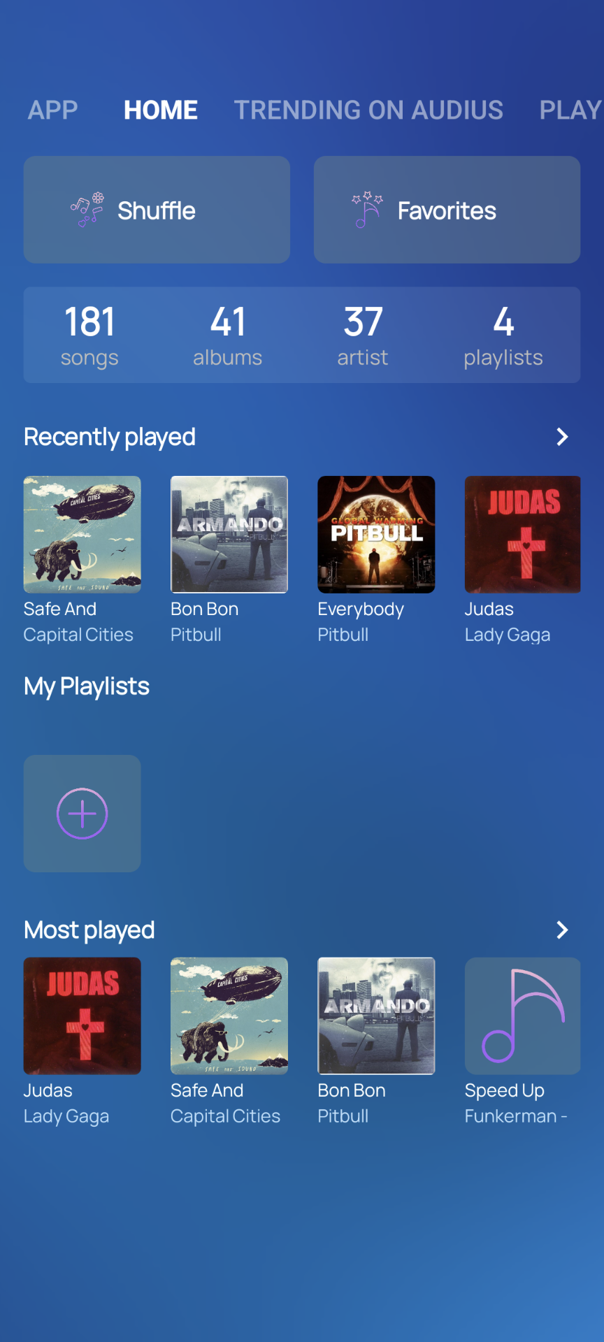 offline music player